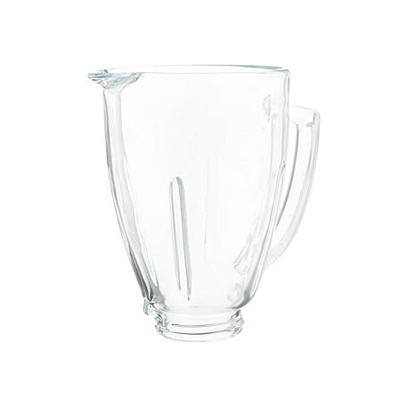 PAQUETE VASO DE VIDRIO 6 TAZAS CON ASA REVERSIBLE OSTER PARA LICUADORA 5 PZS.