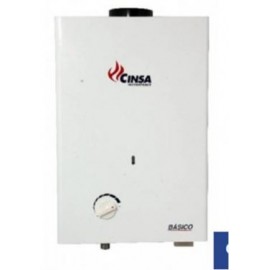 CALENTADOR CINSA INSTANTÁNEO, 6 LTS, 1 SERVICIO, GAS NATURAL.